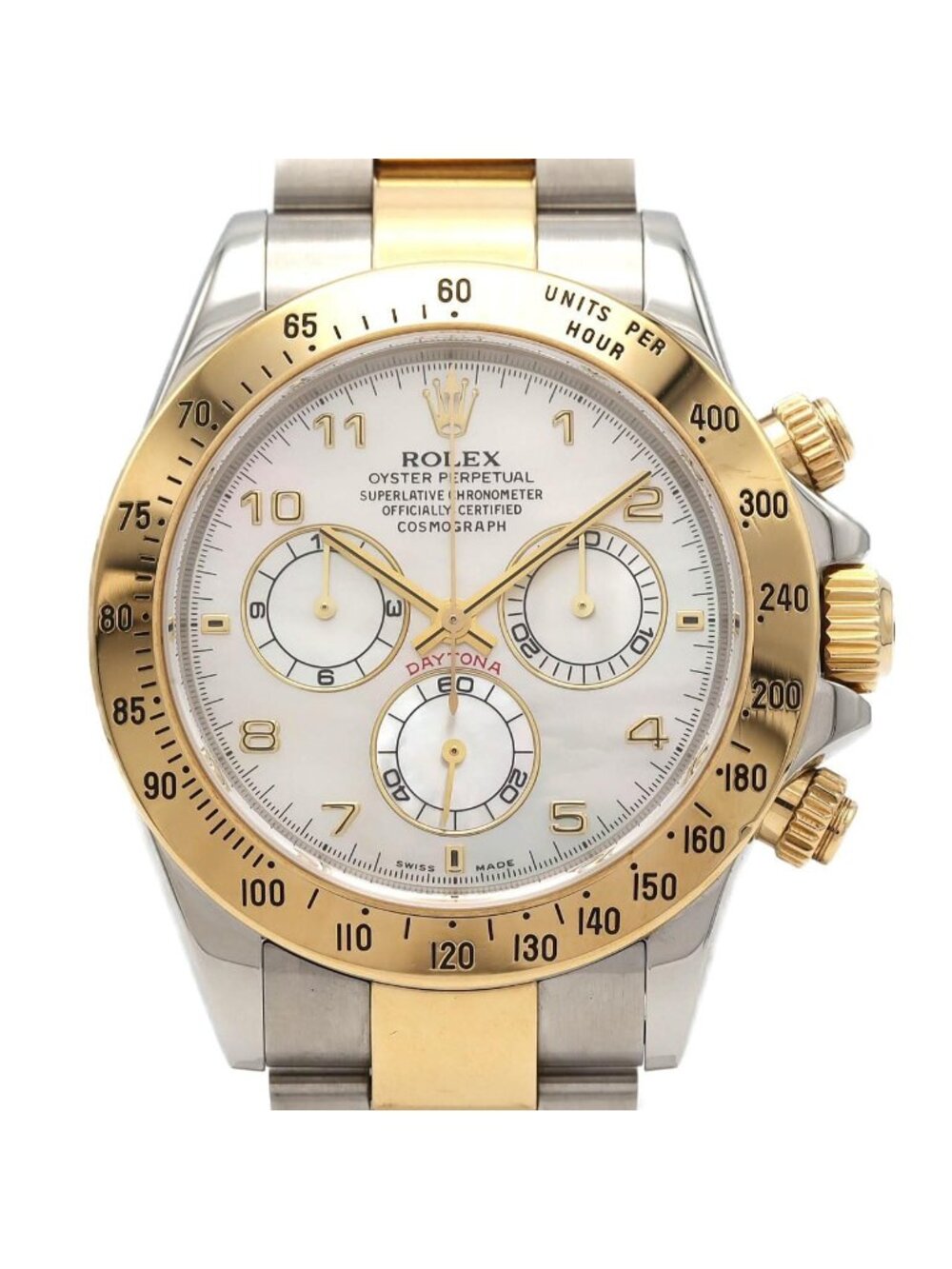 Rolex Daytona Stainless Steel Yellow Gold Automatic
